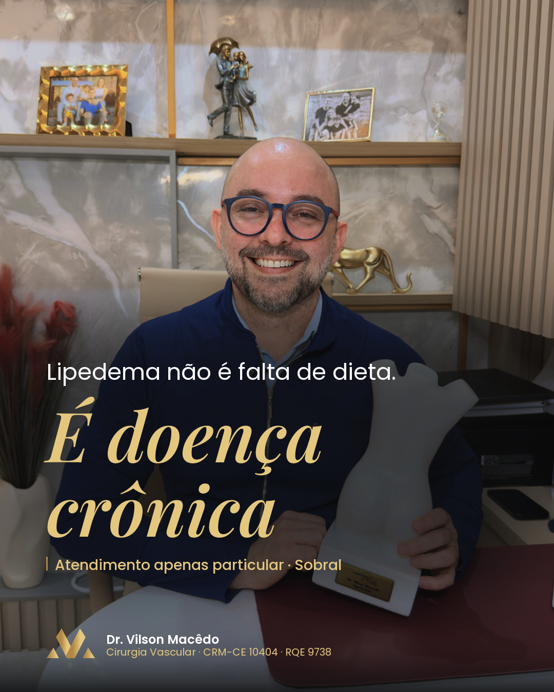 Lipedema não é falta de dieta. É doença crônica.