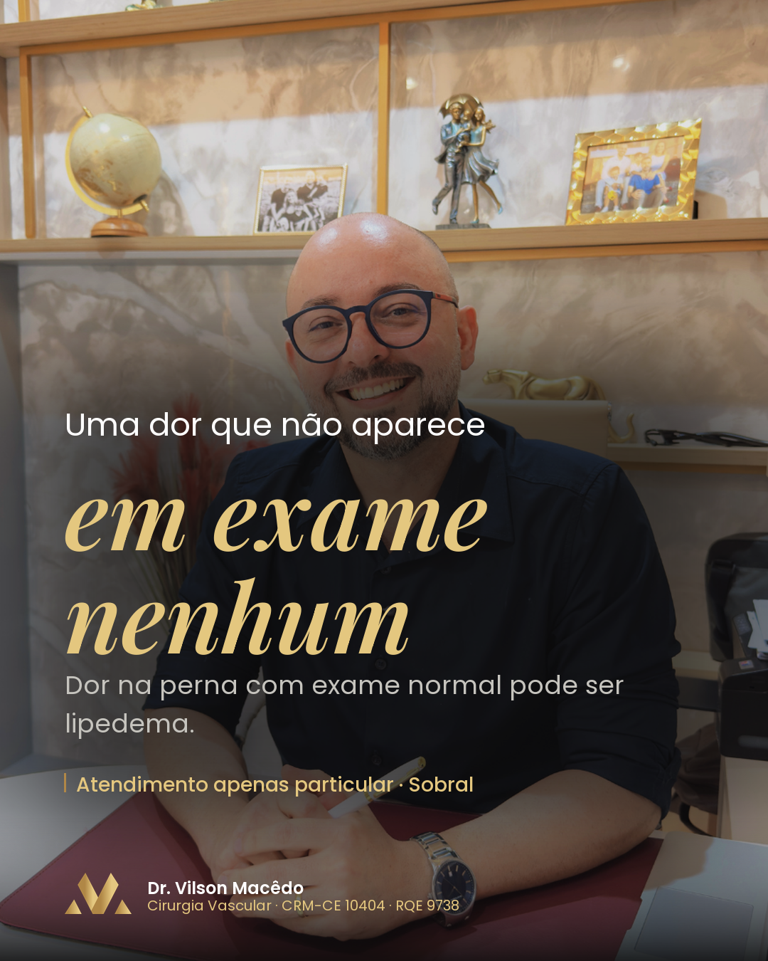 Uma dor que não aparece em exame nenhum