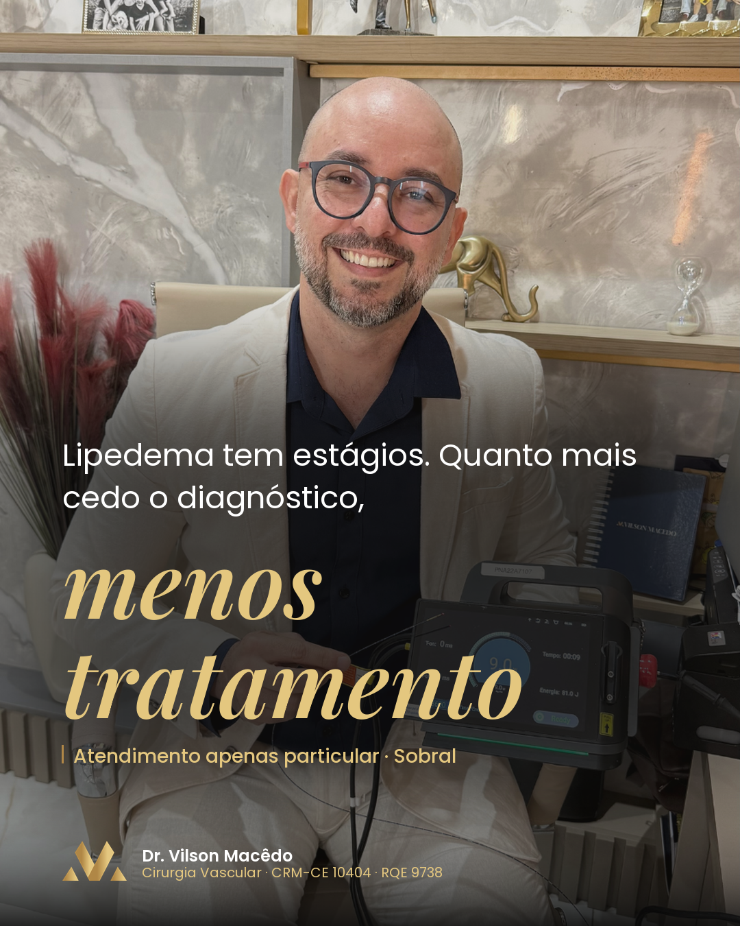 Lipedema tem estágios. Quanto mais cedo o diagnóstico, menos tratamento.