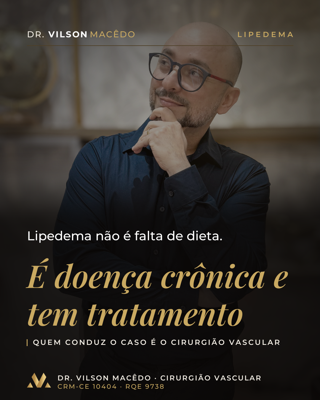 Lipedema não é falta de dieta. É doença crônica e tem tratamento.
