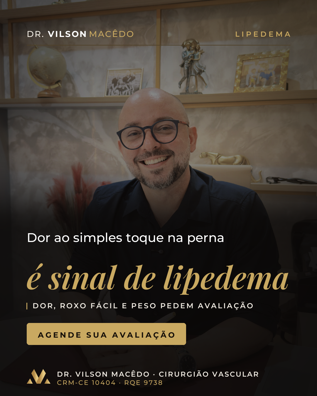 Dor ao simples toque na perna é sinal de lipedema.