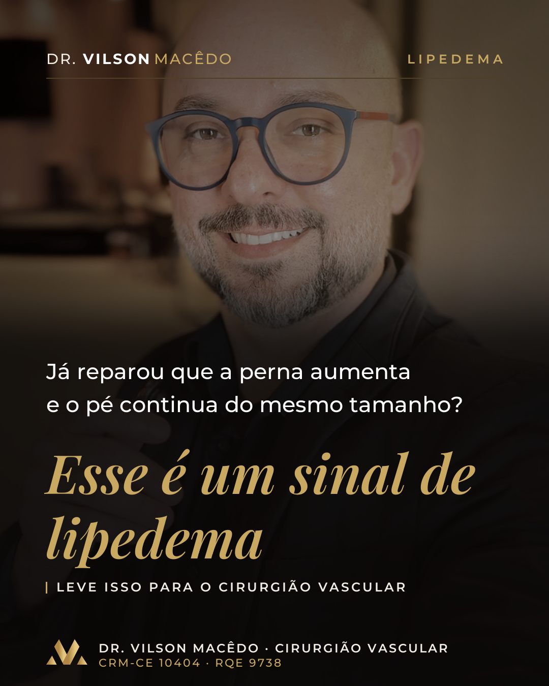 Já reparou que a perna aumenta e o pé continua do mesmo tamanho?