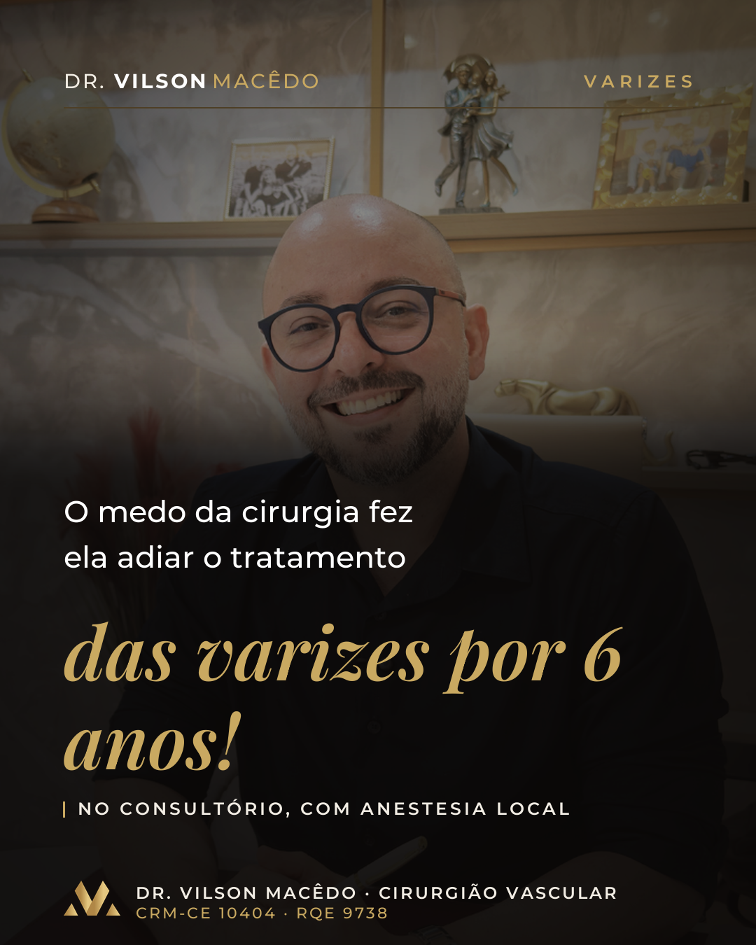 O medo da cirurgia fez ela adiar o tratamento das varizes por 6 anos!
