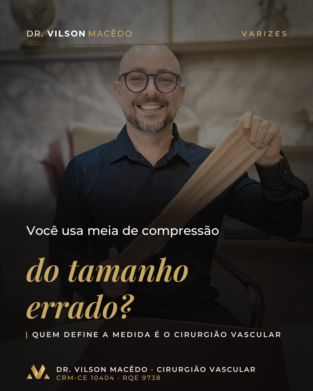 Você usa meia de compressão do tamanho errado?