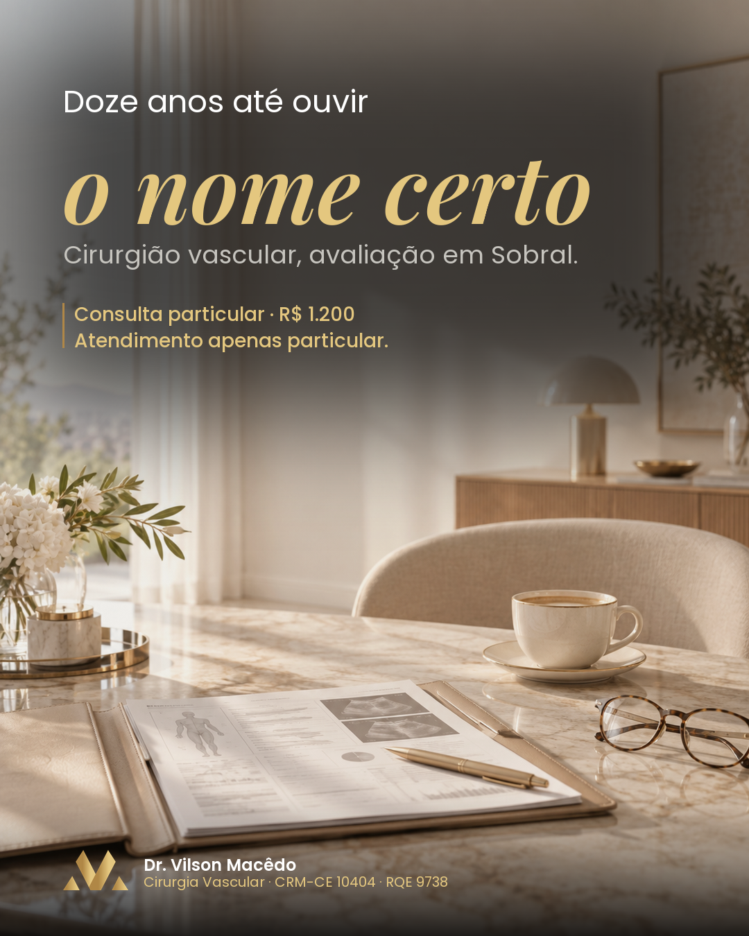 Doze anos até ouvir o nome certo